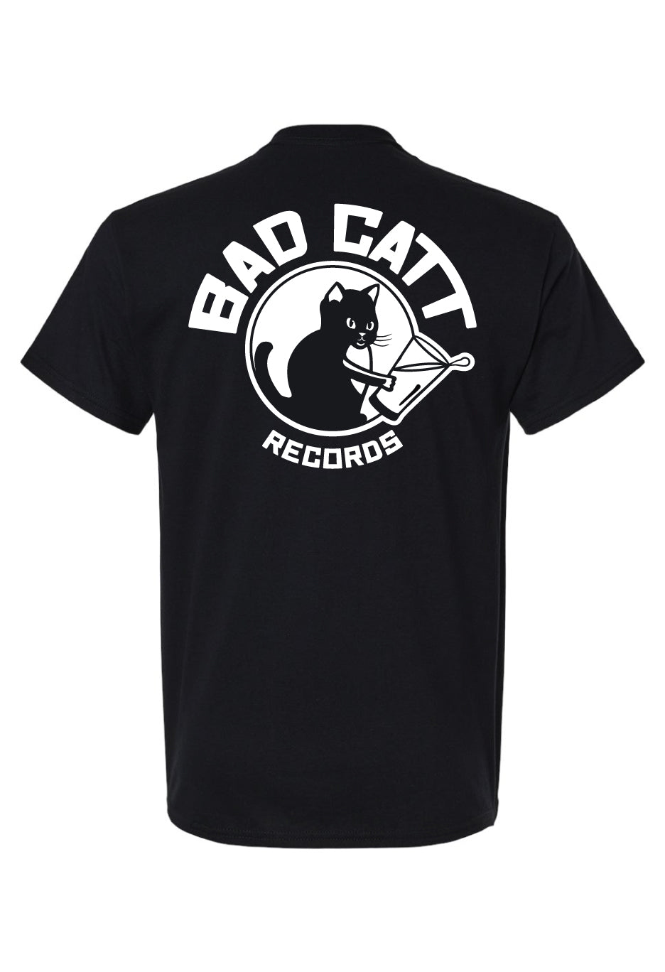 Bad Catt Records short sleeve T-shirt