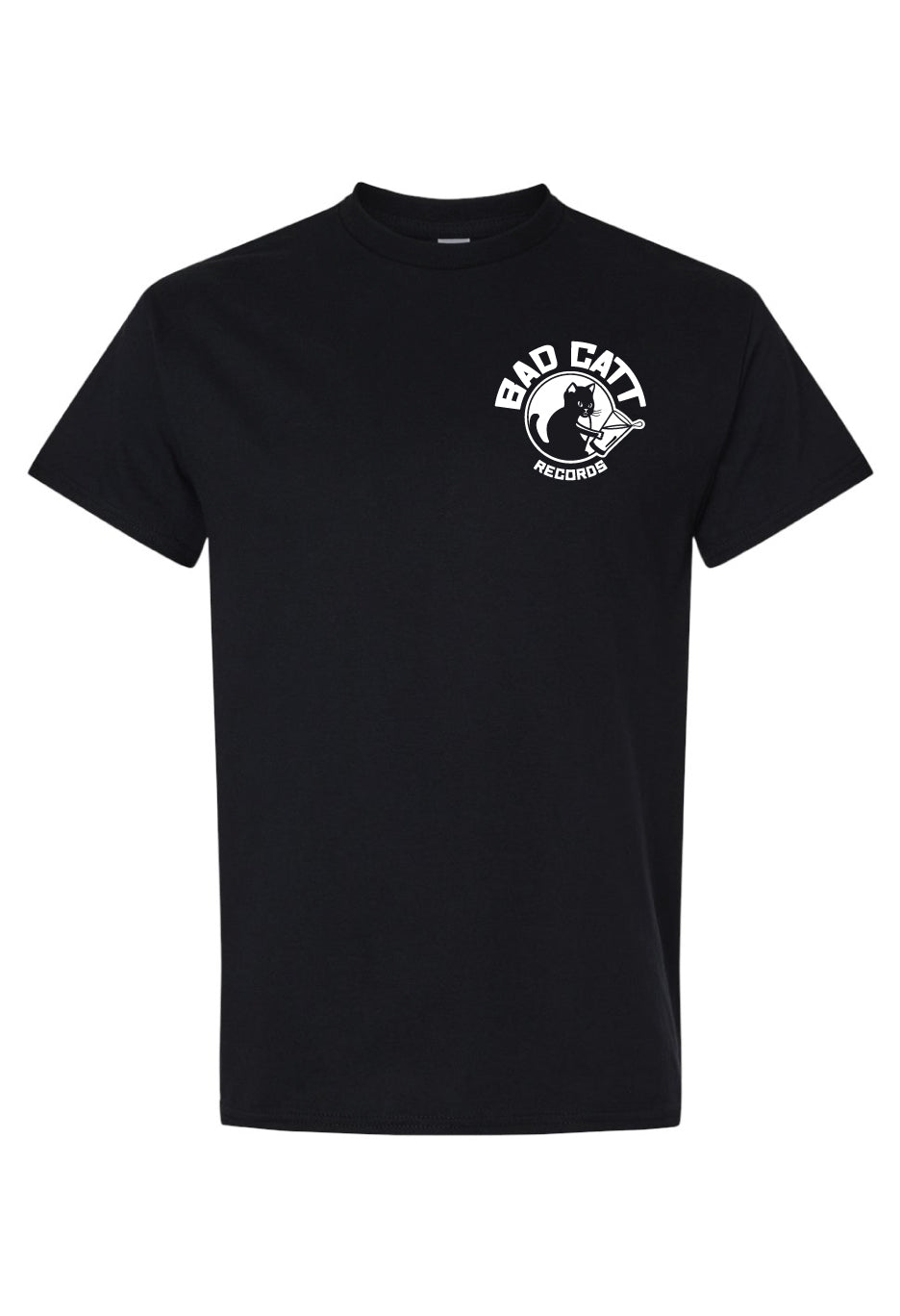 Bad Catt Records short sleeve T-shirt